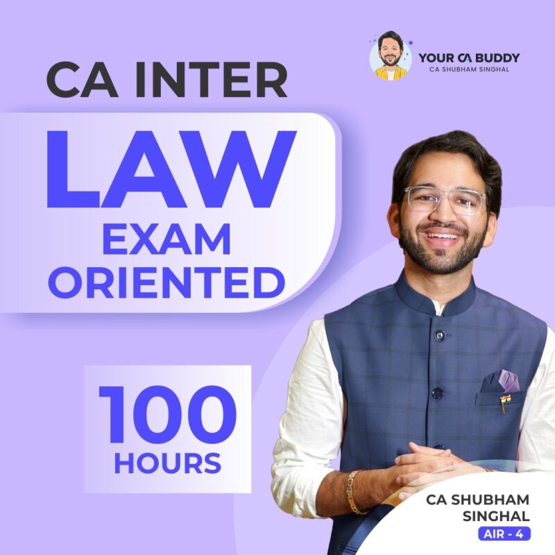 CA Inter  - Corporate Law & Other Law Exam Oriented May'25,Sept'25, Jan'26