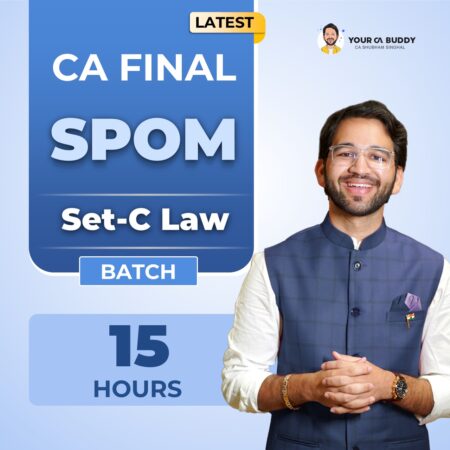 CA FINAL SPOM SET C Insolvency Bankruptcy Code