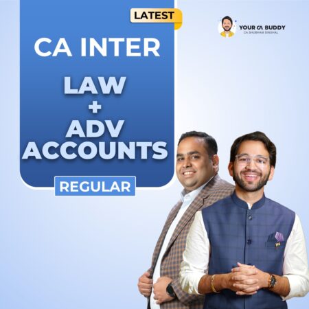 CA Inter – Corporate Law & Other Law + Advance Accounts Regular Combo Sept'26