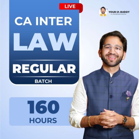 CA Inter LAW Regular Batch - Jan’27, Sept 26 and May‘26 (Paper 2 - Corporate and Other Law)