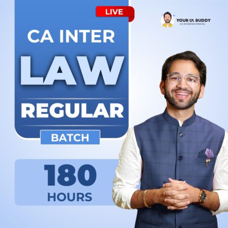 CA Inter LAW Regular Batch - May'27, Jan'27 & Sept'26 (Paper 2 - Corporate and Other Law)