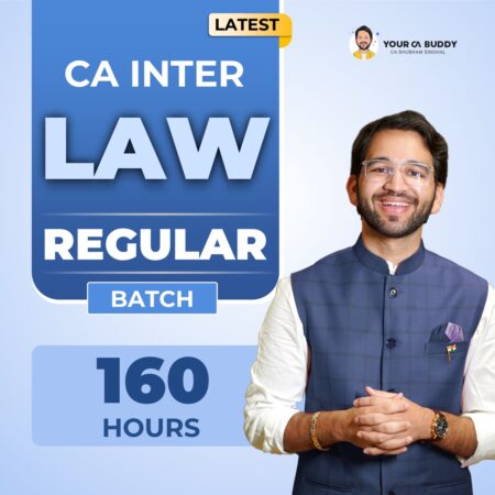 CA Inter LAW Regular Batch - Sept'26, Jan'27and May'26 (Paper 2 - Corporate and Other Law)