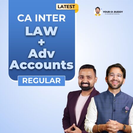 CA Inter – Corporate & Other Law+Advance Accounts May'26, Sept'26 & Jan'27