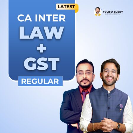 CA Inter – Corporate & Other Law+GST May'26, Sept'26 & Jan'27