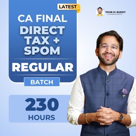 CA Final DT and SPOM Law - 2026