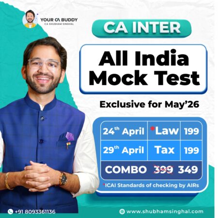 CA Inter All India Mock Test - May 2026