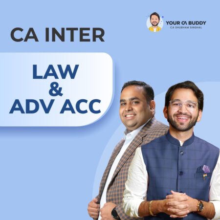 CA Inter – Corporate Law & Other Law + Advance Accounts Exam Oriented Combo May'26